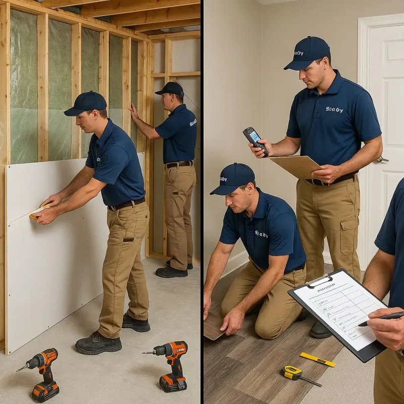 Repairs and Reconstruction process in Boyne City, MI