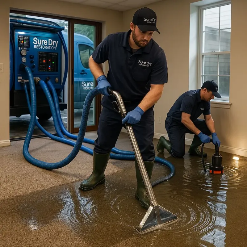 Water Extraction and Removal process in Boyne City, MI